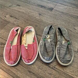 Sanuk woman’s shoes size 6